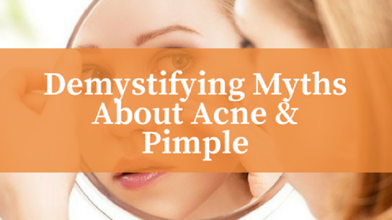 Demystifying 10 Common Myths About Acne And Pimple Wanderglobe 6949