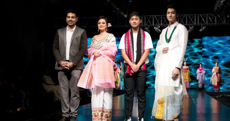 Delhi Fashion Club Promote Handlooms & Khadi at International Fashion Week, Chandigarh