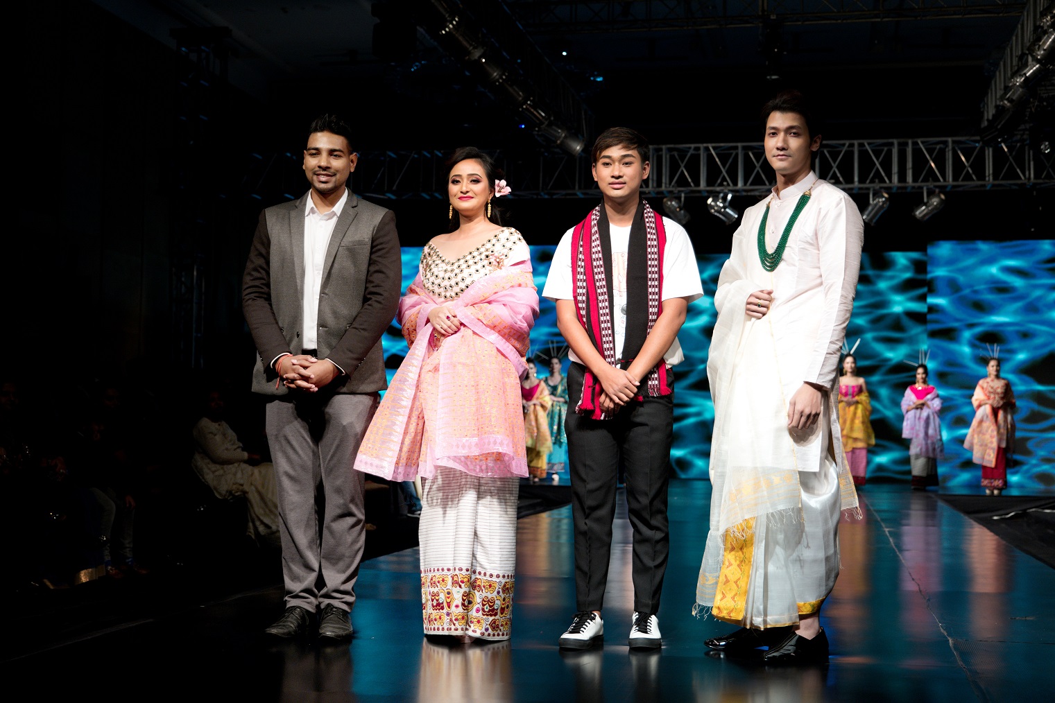 Delhi Fashion Club Promote Handlooms & Khadi at International Fashion Week, Chandigarh