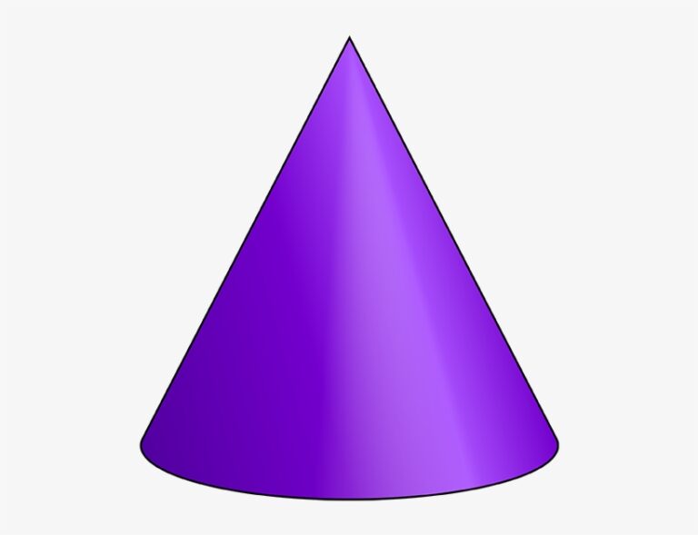 Cone: The Three-Dimensional Shape And Its Total Surface Area - WanderGlobe